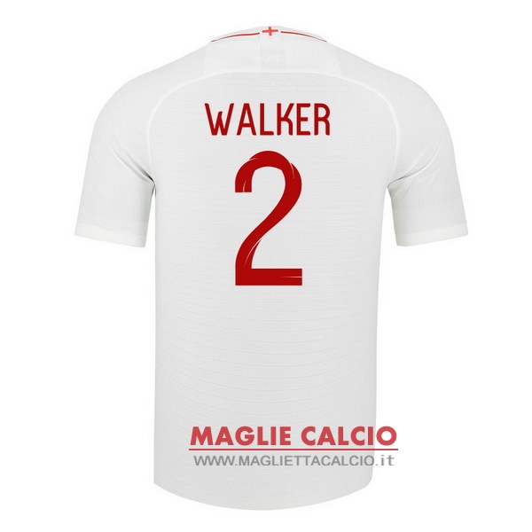 nuova maglietta inghilterra 2018 walker 2 prima